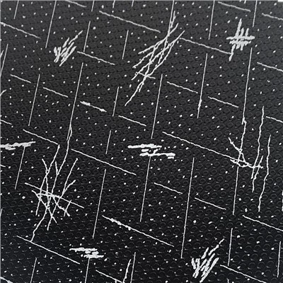 PVC sentetik kwi pou chèz machin