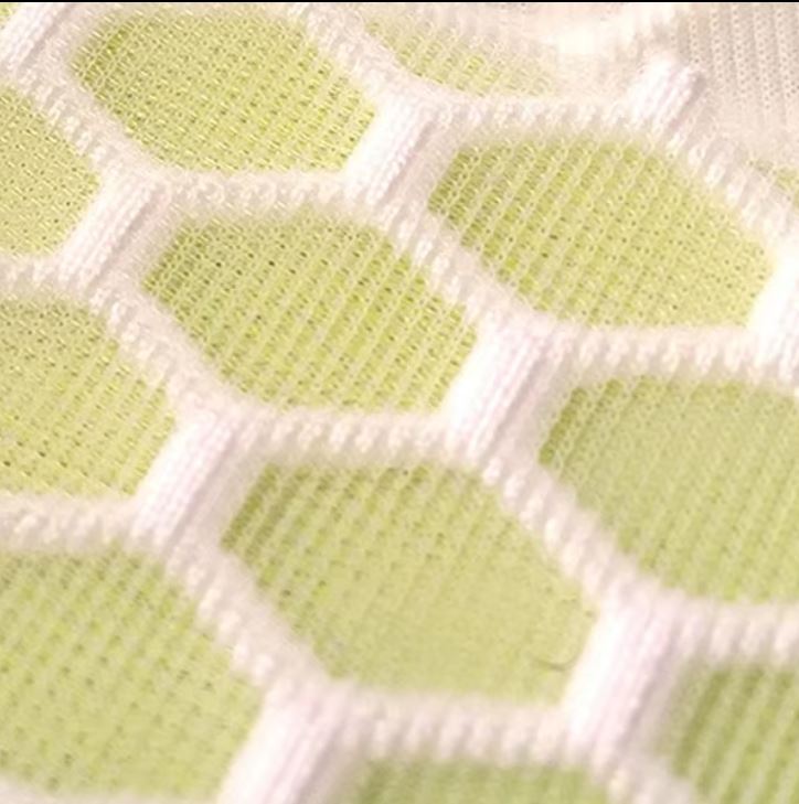 Automotive Breathable Rcycled Polyester 3D Air Spacer Sandwich Mesh Fabric