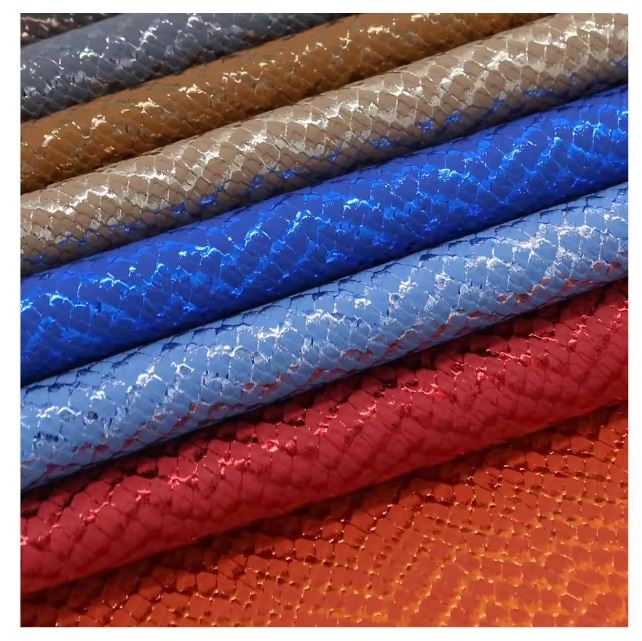 Eco Faux Cuero Sintetico Pu Leather Fabric