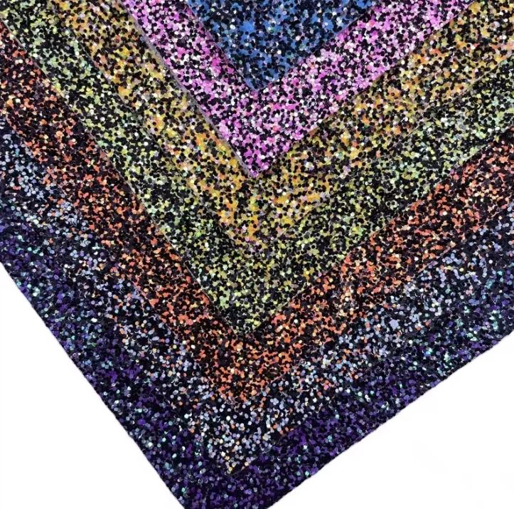 Halloween Color Chunky Glitter Mixed Colorful Colors For Shoes Bow Fabric