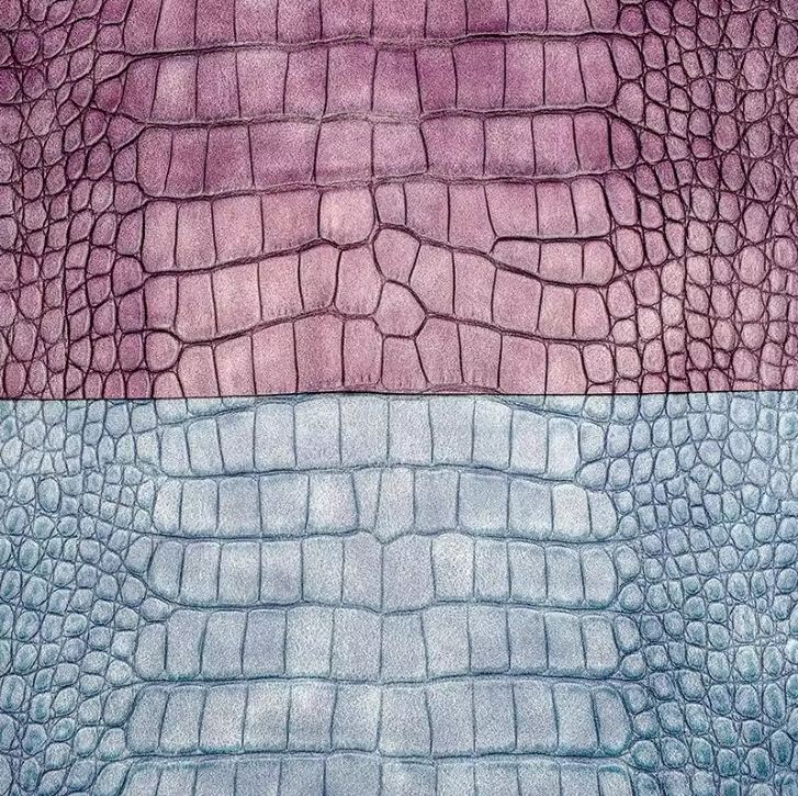 New Hot Sale 2024 Embossed Crocodile Pattern Pu Leather Fabric For Handbag Luggage Shoes