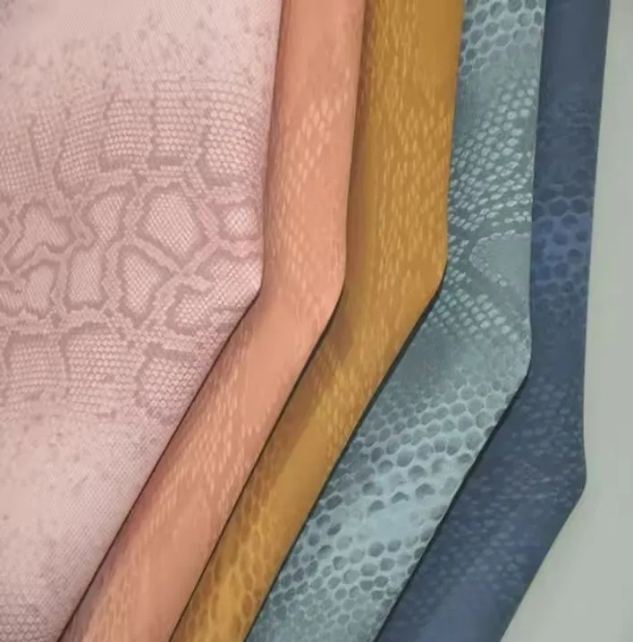 Softness Print Pu Imitation Leather For Shoes